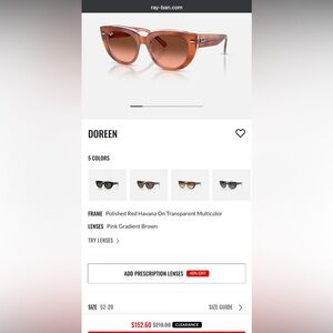 Ray-Ban Multicolor Havana Sunglasses